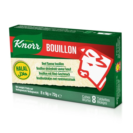 [knoboe4pack] Knorr Bouillon Rund 4-pack
