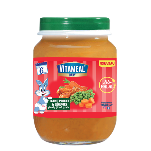[vitabrp00059] Vitameal Tajine Poulet et Legumes 2 x 190 g