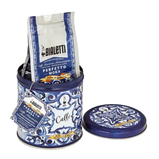 [bia096080455] Bialetti Dolce & Gabbana Autentico Blue Meditarrannee Latta 200g