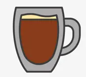 [consumptiebaristaamericanoL] Consumpties Americano large