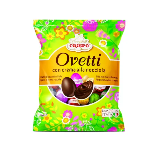 [cri010347418] Crispo Ovetti Crema Nocciola 130g