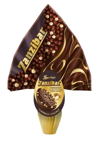 [sperA9800] Sperlari Uovo Zanzibar Fondente 350g