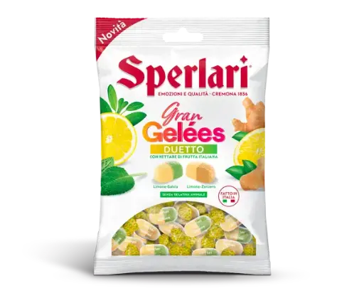 [sperb0227] Sperlari Gran Gelees Duetto Frutti e Spezie Vegan 150g