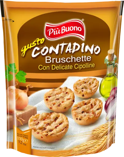 [piu1151] Piu Buono Bruschetta contadino 150g