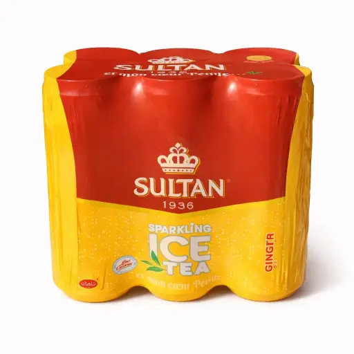 [sulBO0082] Sultan Ice Tea Ginger 6x33cl
